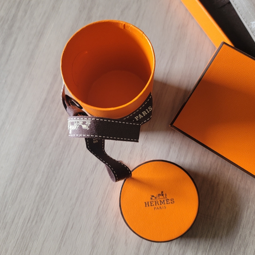 Authentic Herms Orange Empty Box Set - image 2